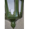  Lanterne Applique en céramique verte sur  Moinat SA  - Antiquités décoration