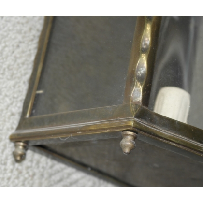  Lanterne Applique en laiton à chapeau sur  Moinat SA  - Antiquités décoration