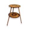  Petite table ronde marquetée. sur  Moinat SA  - Antiquités décoration