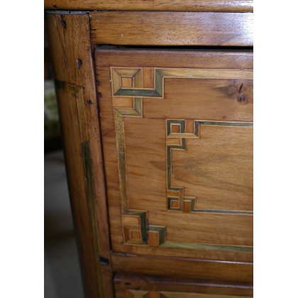  Commode Transition en noyer, avec filet sur  Moinat SA  - Antiquités décoration