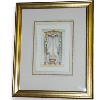 Gravure reproduction "Chelsea curtains"
