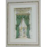 Reproduction engraving of ‘Chelsea curtains’ by Moinat SA – Antiques and decorative items – Engravings, lithographs
