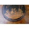  Petite table ronde marquetée. sur  Moinat SA  - Antiquités décoration