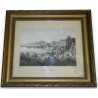 Engraving ‘View of Neuchâtel’ by WINTERLIN, on Moinat SA – Antiques and decorative items – Engravings, lithographs