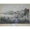 Engraving ‘View of Neuchâtel’ by WINTERLIN, on Moinat SA – Antiques and decorative items – Engravings, lithographs