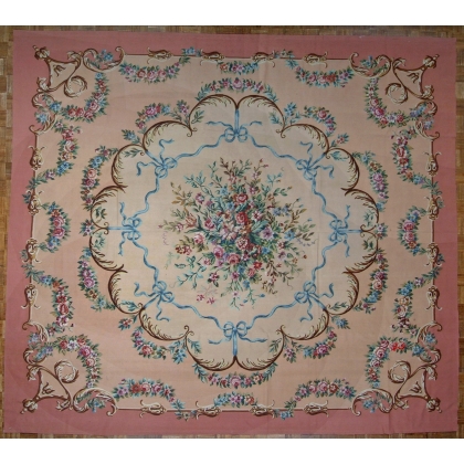 Teppich Aubusson stil Louis XVI, zeichnung