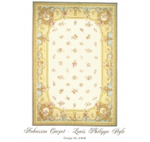 Carpet Aubusson style Louis Philippe,
