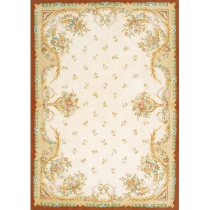  Tapis Aubusson style Louis XVI, dessin sur  Moinat SA  - Antiquités décoration