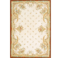 Carpet Aubusson Louis XVI style, drawing