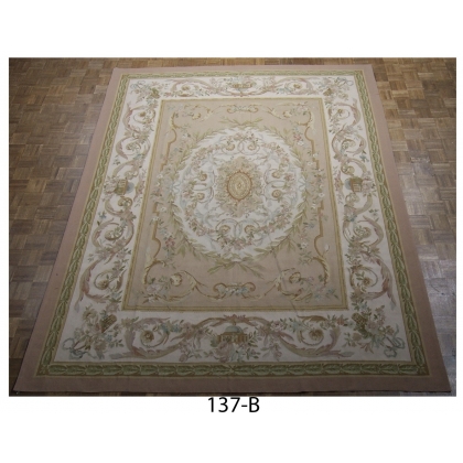  Tapis Aubusson style Louis XVI, dessin sur  Moinat SA  - Antiquités décoration