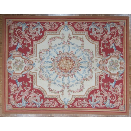  Tapis Aubusson style Louis XVI, dessin sur  Moinat SA  - Antiquités décoration