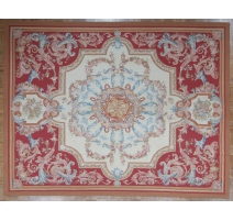 Carpet Aubusson Louis XVI style, drawing