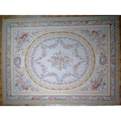  Tapis Aubusson style Louis XVI, dessin sur  Moinat SA  - Antiquités décoration
