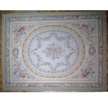 奥布松地毯路易十六的风格绘制