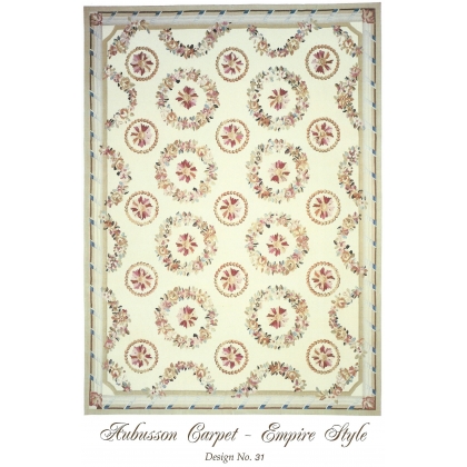  Tapis Aubusson style Empire, dessin 31 sur  Moinat SA  - Antiquités décoration