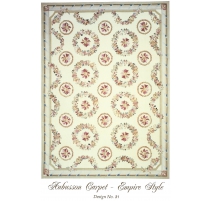 Carpet Aubusson style Empire, drawing 31