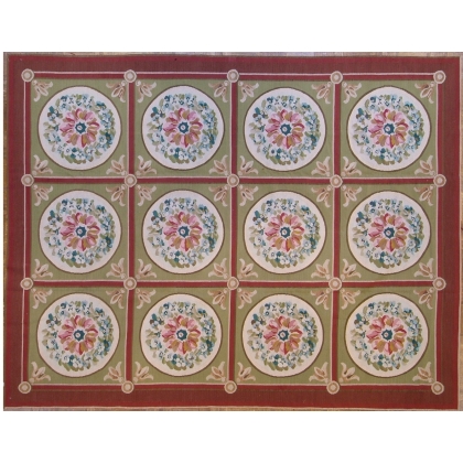  Tapis Aubusson style Empire, dessin 3 sur  Moinat SA  - Antiquités décoration