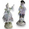 Paire de figurines "Femme" et "Homme"