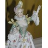Pair of figurines: ‘Woman’ and ‘Man’ by Moinat SA – Antiques and decorative items