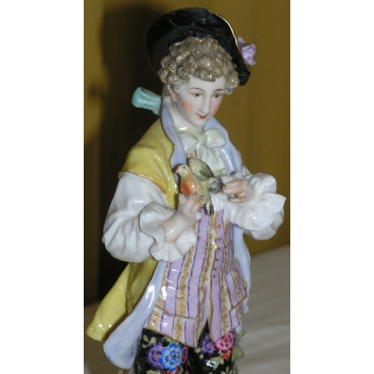 Pair of figurines: ‘Woman’ and ‘Man’ by Moinat SA – Antiques and decorative items