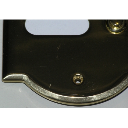 Doorbell plate, in polished brass, from  Moinat SA  - Antiques and decorative items