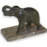  Sculpture éléphant, en régule sur socle sur  Moinat SA  - Antiquités décoration