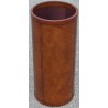 Large brown leather umbrella stand, from  Moinat SA  - Antiques and home décor