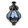 Lanterne style Baroque peinte en noir.