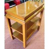  Table simple en bois laqué avec 2 sur  Moinat SA  - Antiquités décoration