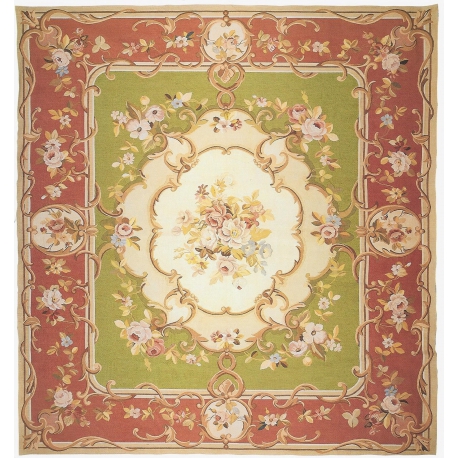  Tapis Aubusson style Louis Philippe, sur  Moinat SA  - Antiquités décoration