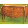  Commode style Louis XV ventrue en bois sur  Moinat SA  - Antiquités décoration