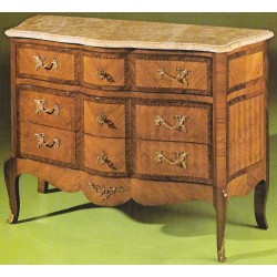  Commode style Transition "Arbalète" en sur  Moinat SA  - Antiquités décoration