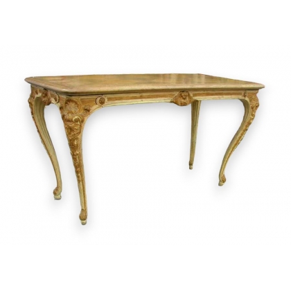 Table à gibier avec piètement en fonte. sur  Moinat SA  - Antiquités décoration