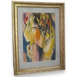 Aquarelle \"La mort de l\'oiseau de feu\", CHABRY