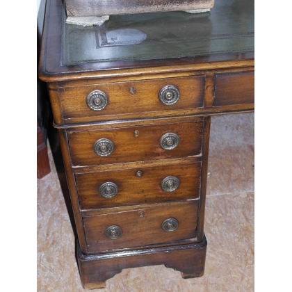  Bureau partner double-face anglais en sur  Moinat SA  - Antiquités décoration