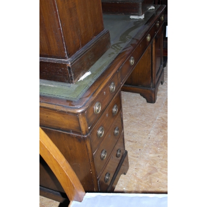  Bureau partner double-face anglais en sur  Moinat SA  - Antiquités décoration