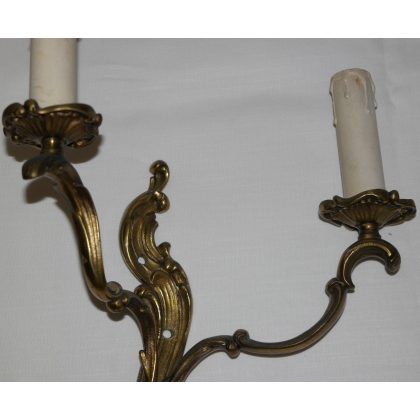 Pair of Louis XV-style wall lights by Moinat SA – Antiques and home décor