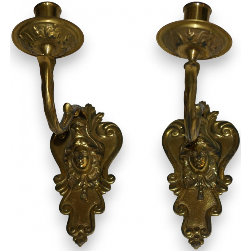  Paire d'appliques style Régence en sur  Moinat SA  - Antiquités décoration