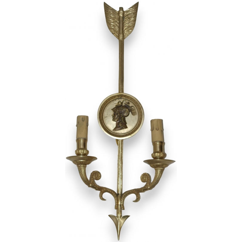 Empire-style wall light ‘Flèche’ by Moinat SA – Antiques and home décor