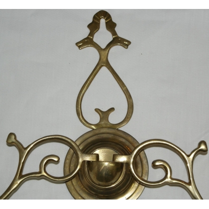  Applique en laiton à 2 bras, non sur  Moinat SA  - Antiquités décoration