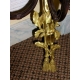 Applique "Cor de chasse" en bronze doré