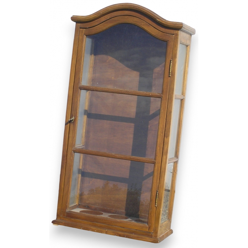  Vitrine à pendules, en noyer avec 1 sur  Moinat SA  - Antiquités décoration