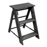 3-step ladder in lacquered mango wood from Moinat SA – Antiques and home décor