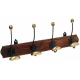 Hanger wall-mounted, wooden,