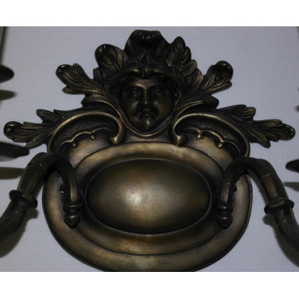  Paire d'appliques style Louis XIV en sur  Moinat SA  - Antiquités décoration