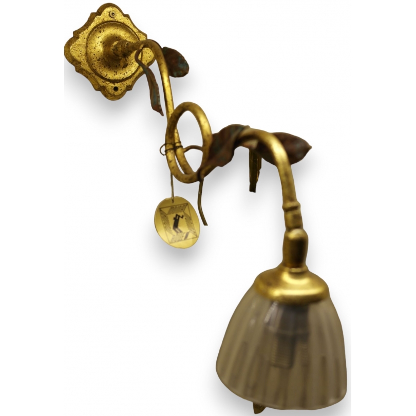 'Leafy Branch' brass wall light at Moinat SA – Antiques and home décor
