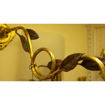 'Leafy Branch' brass wall light at Moinat SA – Antiques and home décor