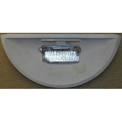 Half-moon plaster wall light at  Moinat SA  - Antiques and home décor
