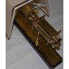  Applique en laiton et en bois avec sur  Moinat SA  - Antiquités décoration