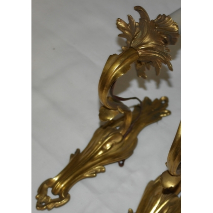 Pair of Louis XV-style wall lights by Moinat SA – Antiques and home décor